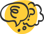 confused-thinking-and-speech-doodle-icon-yelloe-blob-transparent