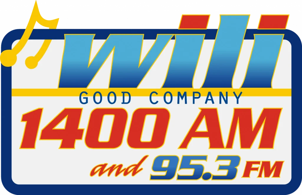 WILI 1350am 95.3fm radio logo